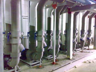 無塵室施工-水泵區配管