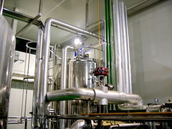0°C  water supply for process cooling
